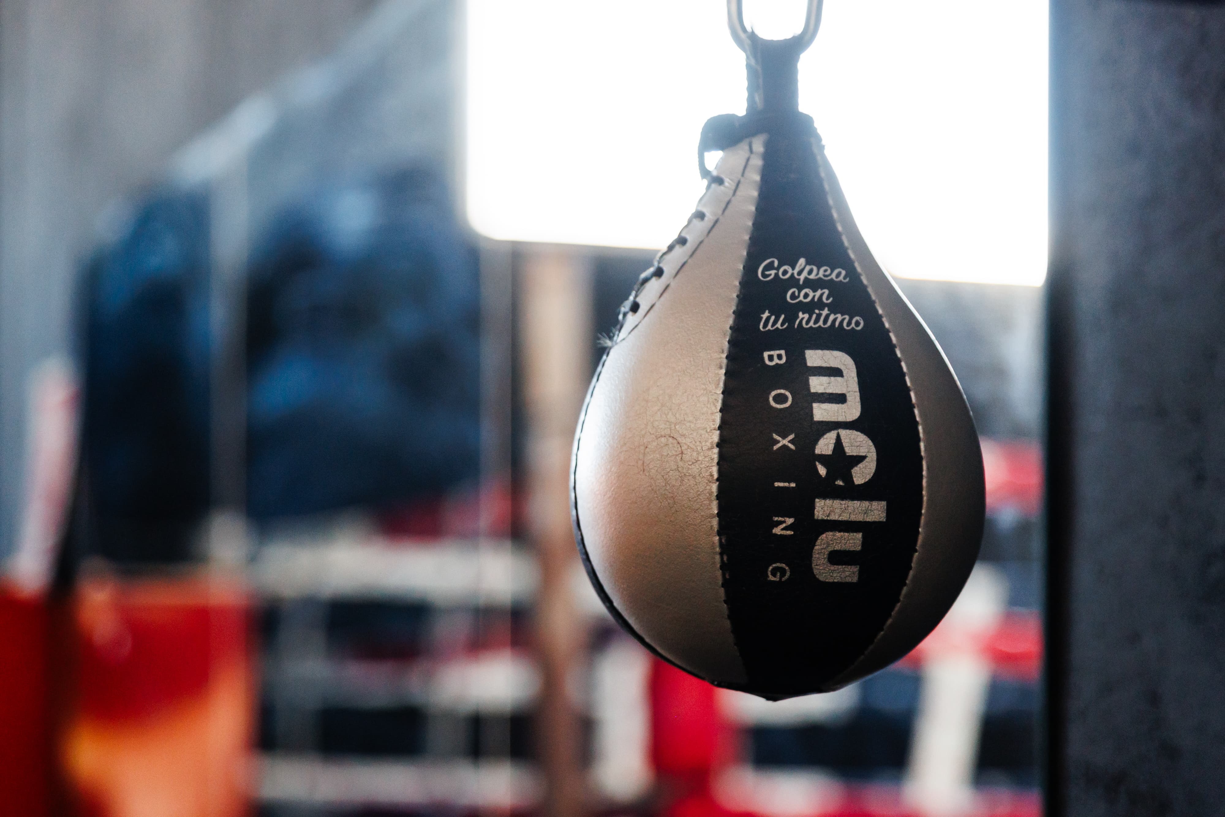 Zona de boxeo en BlackCrown CrossFit Arganda